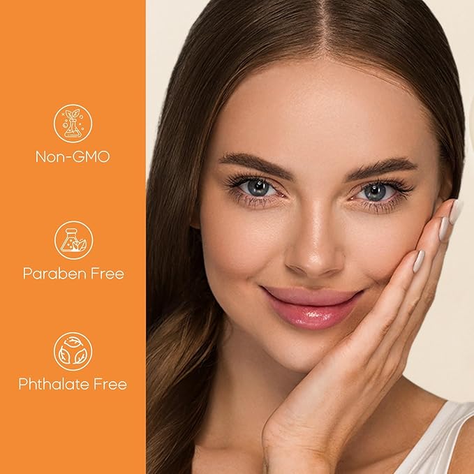 Vitamin C & Turmeric Face Scrub - Dermatologist Tested, Exfoliating, Brightening, Hydrating, Anti-Aging, Clean Beauty, Cruelty-Free Korean Skincare, All Skin Types - 6.76 Fl Oz / 200ML-BrightBean Baby