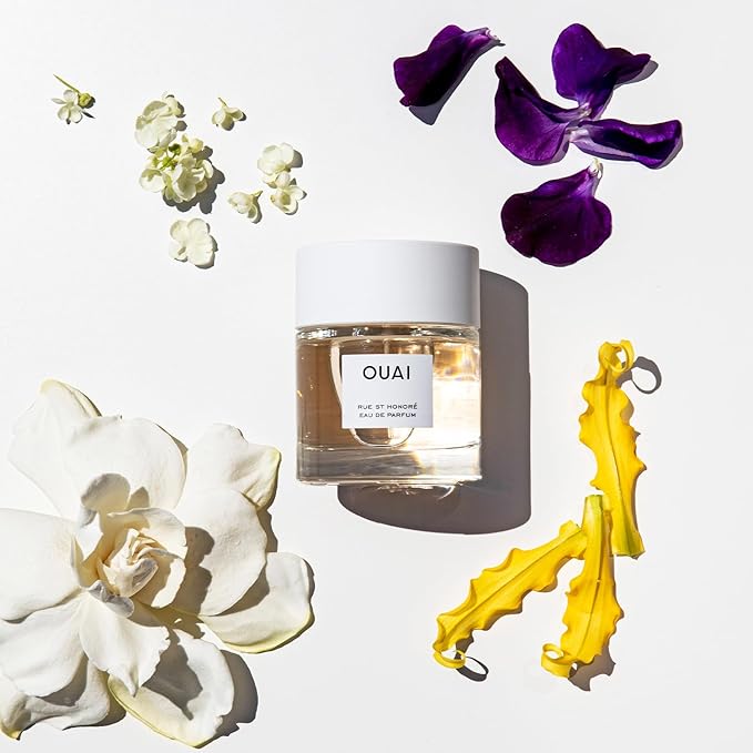 OUAI Rue St. Honore Eau de Parfum - Elegant Womens Perfume for Everyday Wear - Fresh Floral Scent with Notes of Violet, Gardenia, and Delicate Hints of Ylang Ylang and Musk (1.7 Oz)-BrightBean Baby