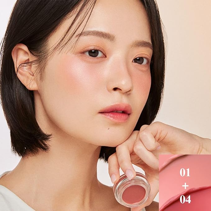 EGLIPS Lip & Cheek Glow Balm - Multi-Use Tinted Melting Balm Blush for Lips & Cheeks Builable and Blendable Texture (05 WAVY, 0.18 oz)-BrightBean Baby