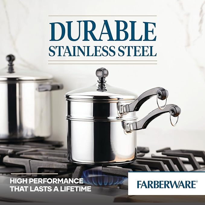 Farberware Classic 2-Quart Stainless Steel Double Boiler