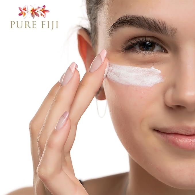 PURE FIJI Eye Cream Vitamin C Brightening Eye Cream, Under Eye Cream for Wrinkles and Bags, Under Eye Cream For Dark Circles, Smoothing & Anti-Aging Skincare (0.5oz/15ml)-BrightBean Baby