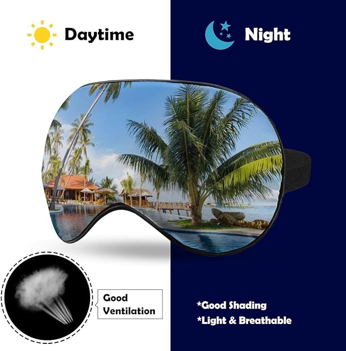 Custom Personalized Sleep Eye Mask Add Any Photo Text Logo Design Your Own Soft Blindfold Eyemask Blackout Eye Cover for Men Women Home Travel Offices, Red, 8.1"x4.1"-BrightBean Baby
