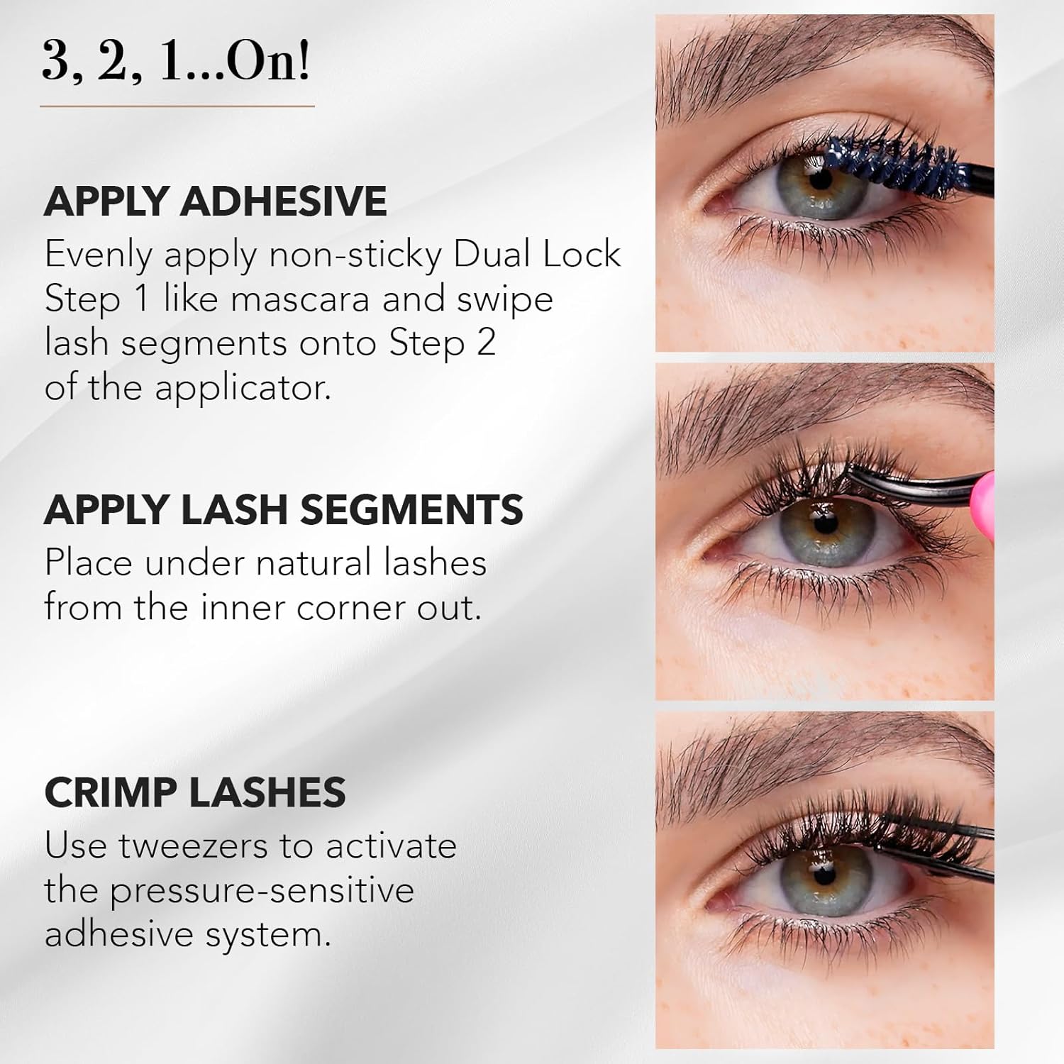 Pro Lash SoftWear Clean Girl Mini Lash Clusters Kit - Natural-Looking, Lightweight Lashes - 7-Day Cluster Eyelash Extensions - Waterproof Lashes Clusters - Single Set - Cat Eye No. 39-BrightBean Baby