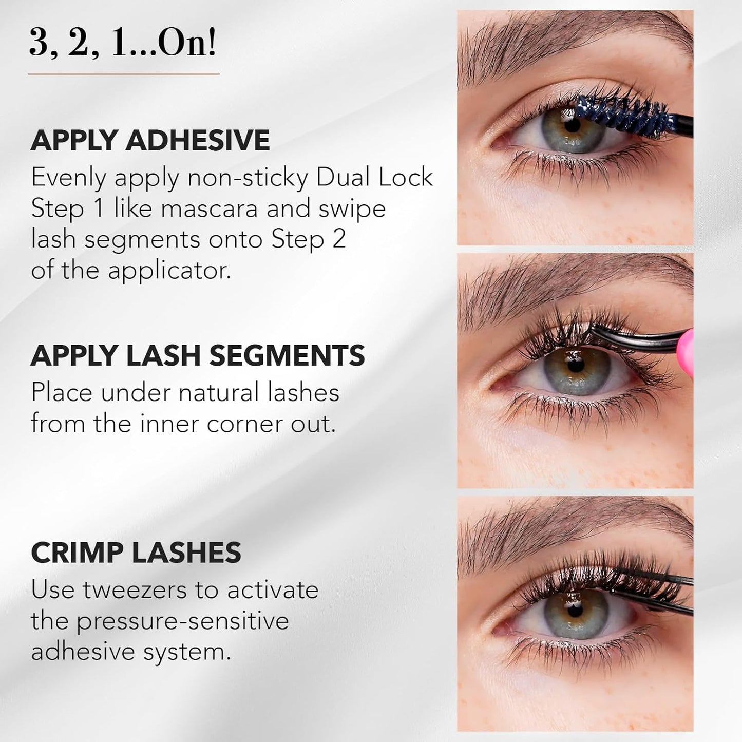 Pro Lash SoftWear Clean Girl Mini Lash Clusters Kit - Natural-Looking, Lightweight Lashes - 7-Day Cluster Eyelash Extensions - False Eyelashes Plus Adhesive and Tweezers - Cat Eye No. 39-BrightBean Baby