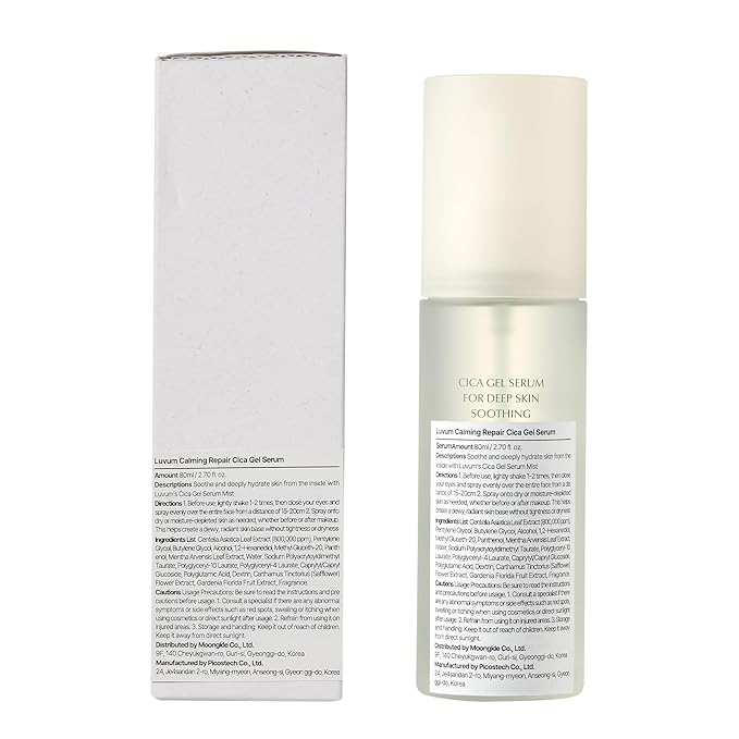 Calming Repair Cica Gel Serum, Centella Mist, Facial Spray, 2.70 fl. oz-BrightBean Baby