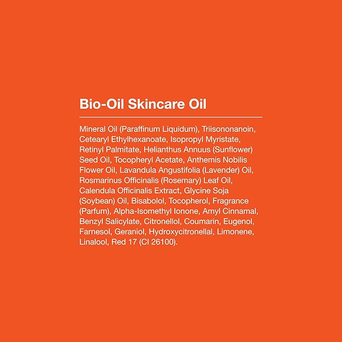 Bio-Oil Skincare Body Oil Serum, Face and Body Moisturizer with Vitamin E & A, for Scars, Stretch Marks, Sensitive Skin, All Skin Types, Dermatologist Recommended, Non-Comedogenic, 2 Oz-BrightBean Baby
