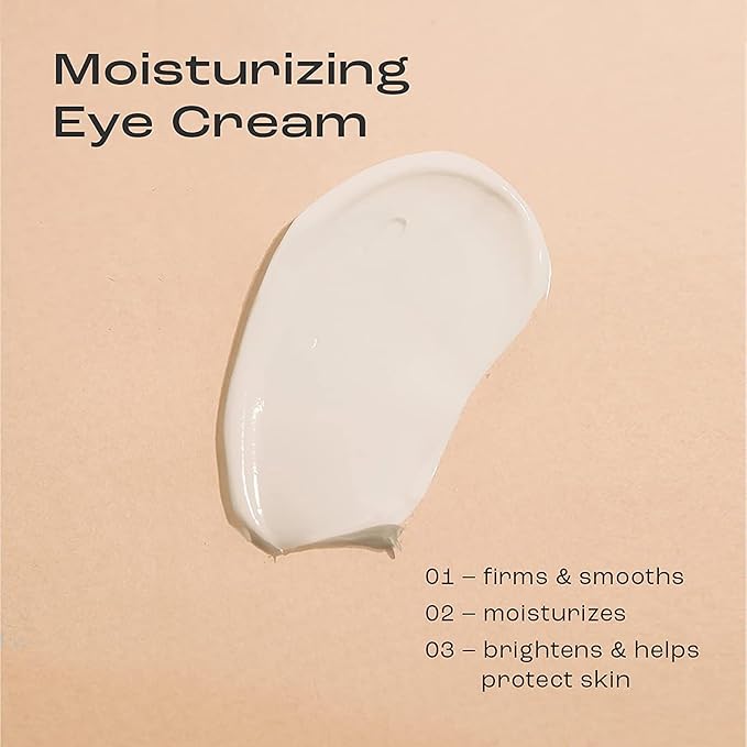 Firm Believer: 30ml Under Eye Cream with Vitamin C - Puffiness, Dark Circles, Eye Bags, Fine Lines and Wrinkles Reducer - Anti-Aging Eye Creams and Skin Care for Men and Women-BrightBean Baby