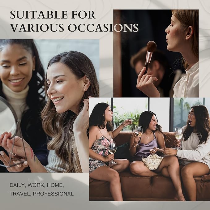 Color Nymph Makeup Kit for Women, Makeup Gift Set All In One Travel Backpack for Girls With Eyeshadow,Mascara, Lipgloss, Highlighter, Blush, Eyeliner pencil (Bag B)-BrightBean Baby