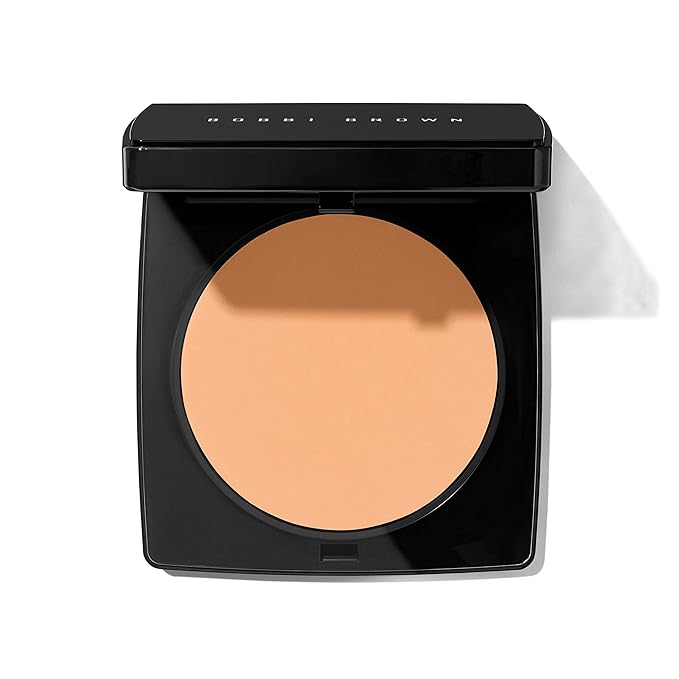 Bobbi Brown Sheer Finish Pressed Setting Powder Soft Honey-BrightBean Baby