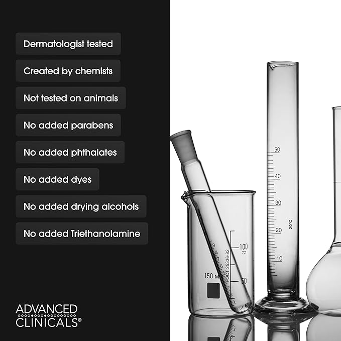 Advanced Clinicals Collagen Peptides Body Lotion + Hyaluronic Acid Moisturizer 2PC Skincare Set For Women & Men | Dry Skin Moisturizing Body Cream Helps Diminish Appearance Of Crepey Skin, 2PC Bundle-BrightBean Baby