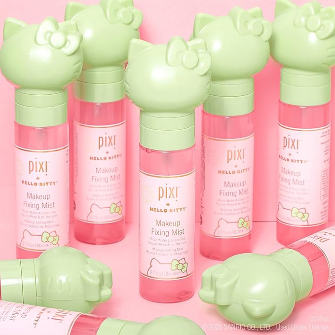 Pixi + Hello Kitty Makeup Fixing Mist |Lightweight Setting Spray | 80 ml / 2.7 fl oz-BrightBean Baby