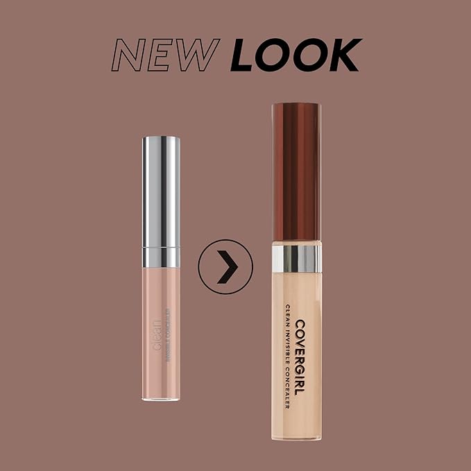 Invisible Lightweight Concealer, 0.32 Oz, Lightweight, Buildable Coverage For Flawless Complexion, Medium Concealer Bundle With Eyebrow Tweezers, Long-Lasting Wear, [Pack Of 1]-BrightBean Baby