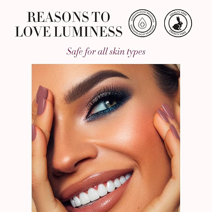 LUMINESS Waterproof Setting Spray for Makeup, Airbrush Spray Makeup Sealant (2.36 fl oz) - Long-Lasting Face Make Up Spray with Hydrating Mist Helps Control Oil & Replenishes Moisture-BrightBean Baby