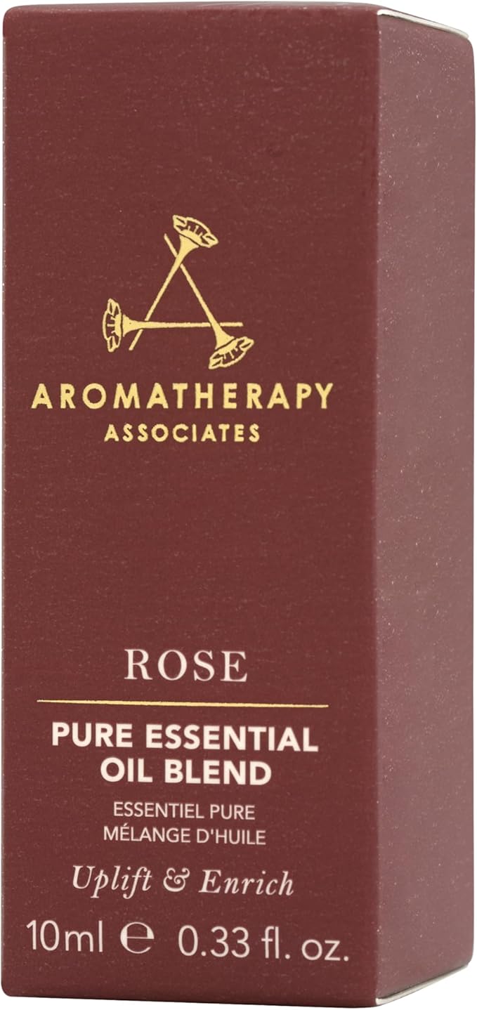 Aromatherapy Associates Rose Pure Essential Oil Blend. Premium Undiluted Blend to Uplift The Senses. Hand-Crafted with Rose, Geranium and Palmarosa (0.33 fl oz)-BrightBean Baby
