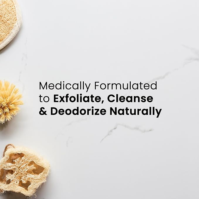 Dr. Canuso Cleansing Foot Scrub, Nourishing Cracked Heel Repair, Gentle Foot Exfoliator with Beeswax Microbeads, Treats Foot Odor, Softens Calluses, Heals Dry Skin (4 oz)-BrightBean Baby