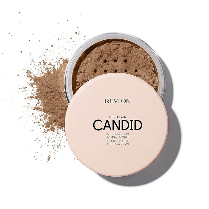 Revlon PhotoReady Candid Setting Powder, with Anti-Pollution, Antioxidant Ingredients, without Parabens, Pthalates and Fragrances; Shade 003 .34 Fluid Oz-BrightBean Baby