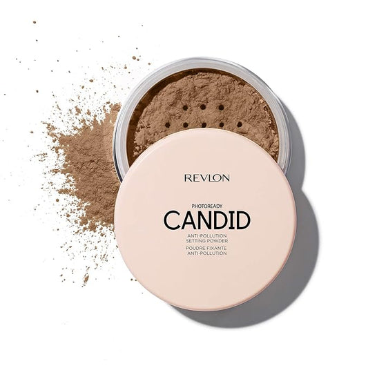 Revlon PhotoReady Candid Setting Powder, with Anti-Pollution, Antioxidant Ingredients, without Parabens, Pthalates and Fragrances; Shade 003 .34 Fluid Oz-BrightBean Baby
