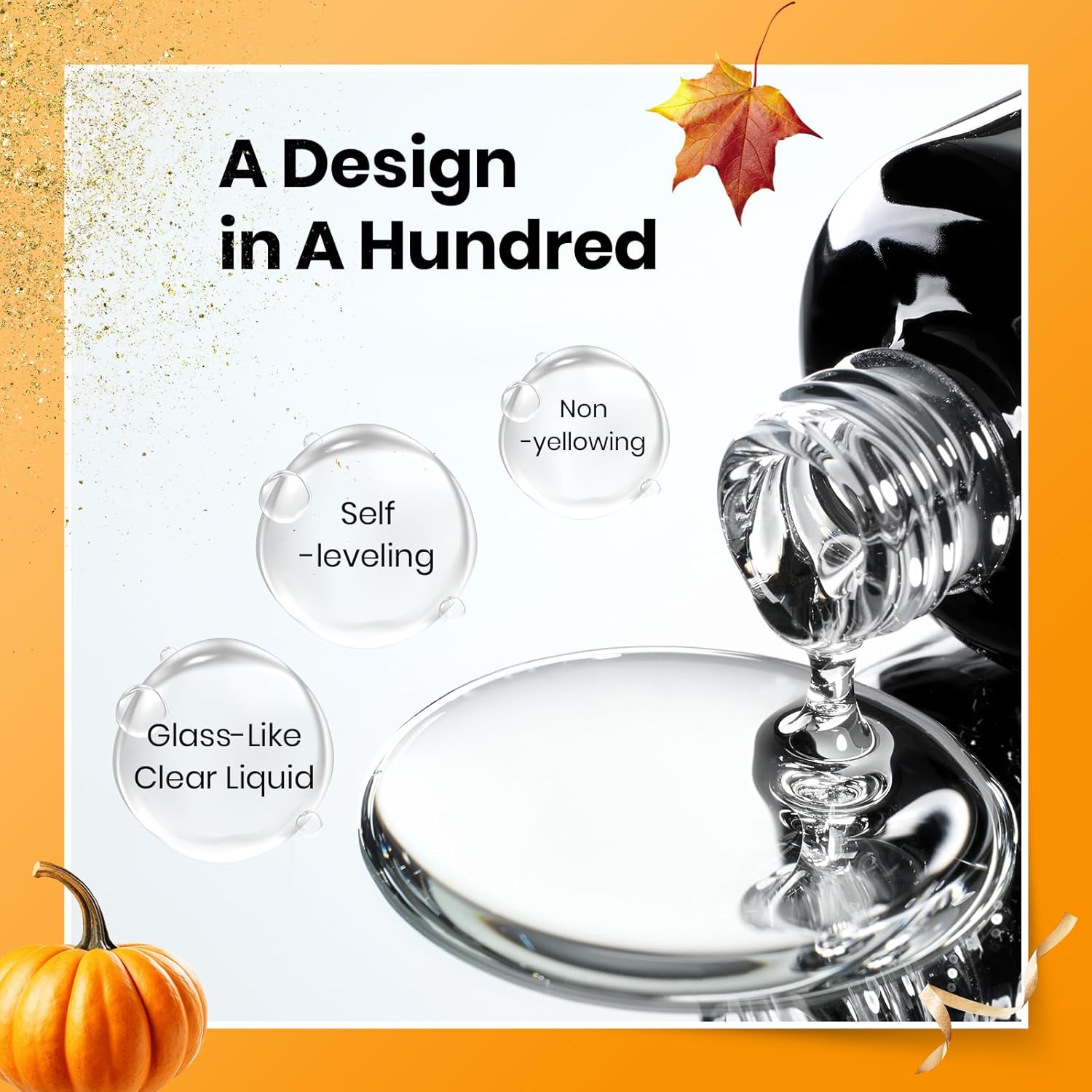 Beetles Blooming Gel 15ml Clear Uv Led Blossom Fall Halloween Nails Gel Polish for Spreading Effect Marble Natural Stone Watercolor Floral Print Soak off Diy Nail Art Design Manicure Gift for Women-BrightBean Baby