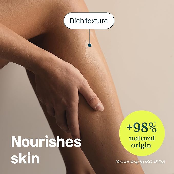 ATTITUDE Body Cream, Moisturizer for Dry Skin, EWG Verified, Vegan & Dermatologist-Tested, Deep Hydration, Orange Blossom & Eucalyptus Scent, 8 Fl Oz (Pack of 6)-BrightBean Baby