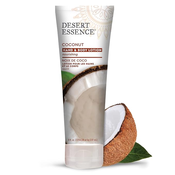 Desert Essence Organic Coconut Hand and Body Lotion 8 fl. oz.-BrightBean Baby