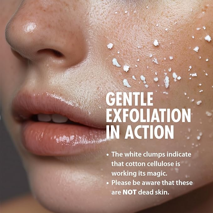 Ebanel Exfoliating Face Scrub Peeling Gel, Brightening Moisturizing Cleanser, Dead Skin Remover for Face, Exfoliating Facial Wash with Centella, Hyaluronic Acid, Vitamin C & E-BrightBean Baby