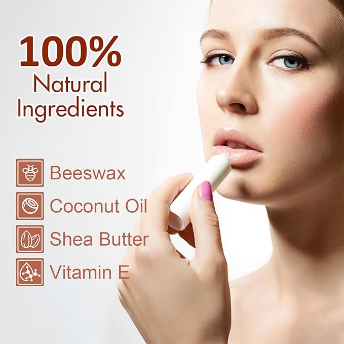 120 Pack Lip Balm Unlabeled, Natural Lip Balm Bulk Blank Tube, Personalized Lip Balm for Party Favors and Gift Basket Filling, Wedding or Baby Shower-5 Flavors-BrightBean Baby