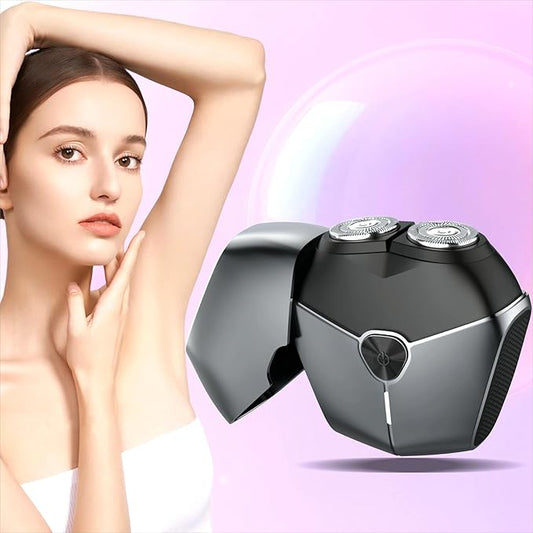 Electric Shavers for Women, Womens Electric Leg Shaver Cordless Painless Facial Hair Removal for Arms and Underarms Bikini Trimmer Electronic Razors for Shaving Portable and Safe Wet and Dry Use-BrightBean Baby