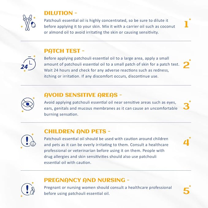 HIQILI Patchouli Essential Oil,100% Pure & Natural for Homemade Perfume, Sooth Skin, Nourish Hair at Home with Diffuser, Gift for Hippie Friend -100ML-BrightBean Baby