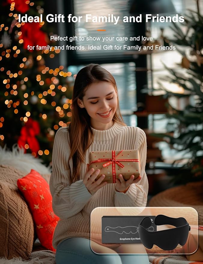 Heated Eye Mask, Cordless Heat Eye Compress for for Dry Eye Stye Relax Eye Strain, Portable Electric Warm Eye Mask for Blepharitis, Chalazion, Eye Fatigue or MGD-BrightBean Baby