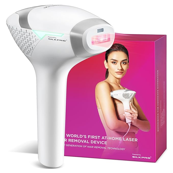 Diode Laser Hair Removal for Men and Women, V8S for Skin Tone 1-5, Permanent Reduction in Hair Regrowth, The World's First FDA-cleared Home-use Wide-Angle 810nm Laser Hair Removal Device-BrightBean Baby