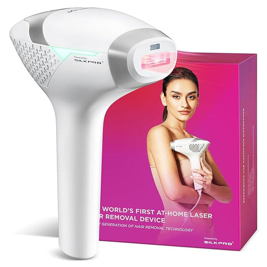 Diode Laser Hair Removal for Men and Women, V8S for Skin Tone 1-5, Permanent Reduction in Hair Regrowth, The World's First FDA-cleared Home-use Wide-Angle 810nm Laser Hair Removal Device-BrightBean Baby