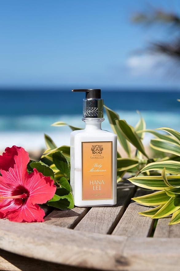 Antica Farmacista Body Moisturizer - Moisturizing Scented Lotion - Premium Body Moisturizer - Luxury Gift for Women & Men - Hand & Skin Hydration - Hana Lei, 10 Fl Oz-BrightBean Baby