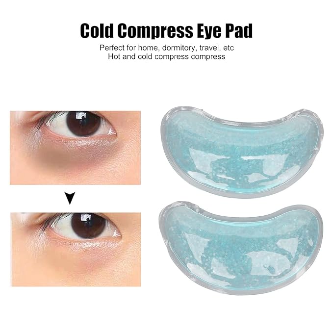 Under Eye Gel Pads Patches, Under Eye Pads for Eye Strain Swelling Dark Circle, Reusable Under Eye Masks for Dark Circles, Portable Eye Patches for Puffy Eyes-BrightBean Baby