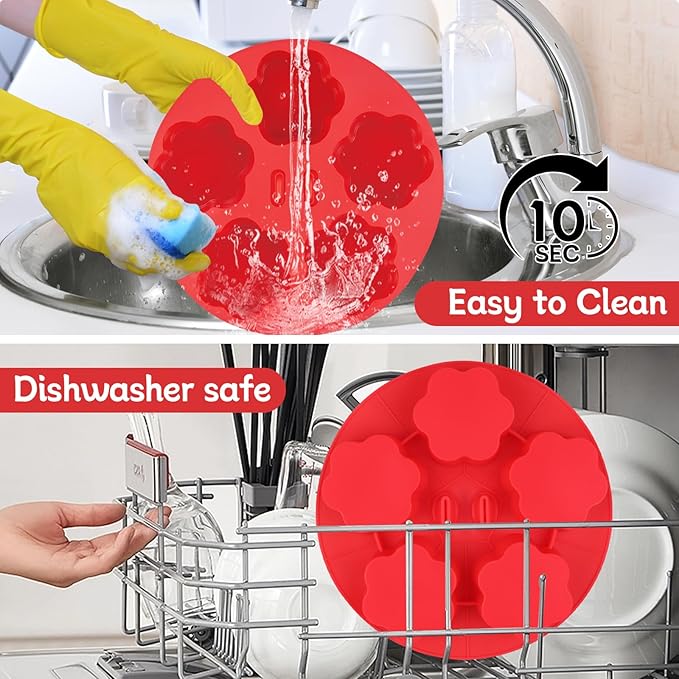 Silicone Air Fryer Muffin Pan Egg Bite Mold for Oven Baking,1 Pcs Mini Muffin Tins Cups Cake Pan Tray for Air Fryer Liners Basket Accessories Baking Muffin Cakes Pancake Quiche