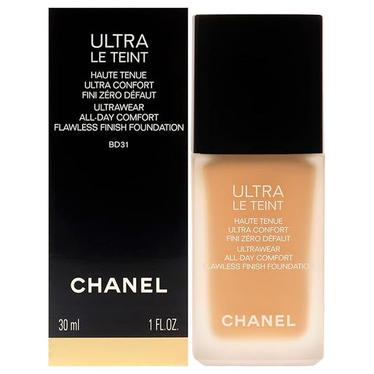 CHANEL Ultra Le Teint Ultrawear Flawless Foundation - BD31 Medium Golden for Women - 1 oz Foundation-BrightBean Baby