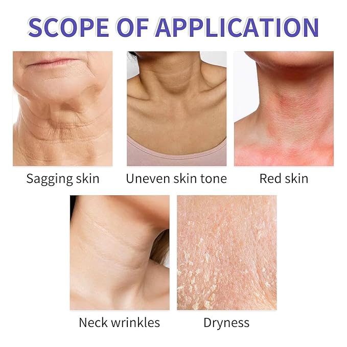 Neck Firming Cream, Neck Tightening Cream, Tighten and Lift Neck Cream, Neck Creams for Tightening and Firming Sagging Skin, Help Reduce Fine Lines & Wrinkles-BrightBean Baby