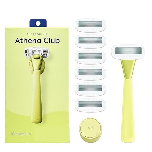 Women's Razor Shave Kit, 1 Matchpoint Razor Handle + 6 Blade Refills-BrightBean Baby