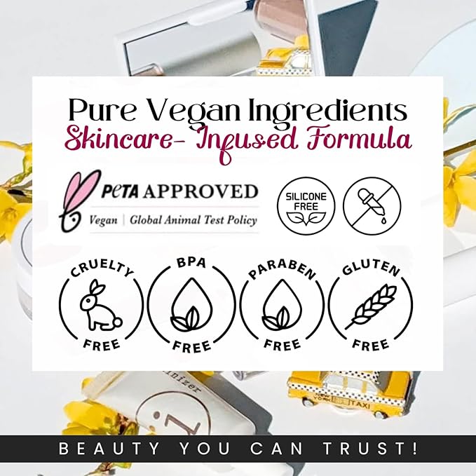 M2U NYC Liquid Highlighter Makeup – Lightweight Luminizer for Natural Radiant Glow with Shimmer – Ultra Smooth Hydrating Illuminator, Face, Cheekbone & Body Glow Enhancer Pink Pearl (Futurity)-BrightBean Baby