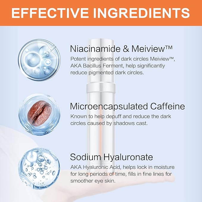 Elastic Brightening Youth Activating Eye Cream for dark circles and puffiness, 0.71 oz-BrightBean Baby