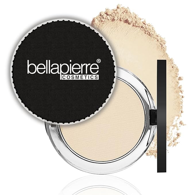 bellapierre Compact Mineral Foundation SPF 15 | Vegan & Cruelty Free Natural Makeup | Full Coverage Matte Foundation | Hypoallergenic | Oil & Talc Free - 0.35 Oz - Ultra-BrightBean Baby
