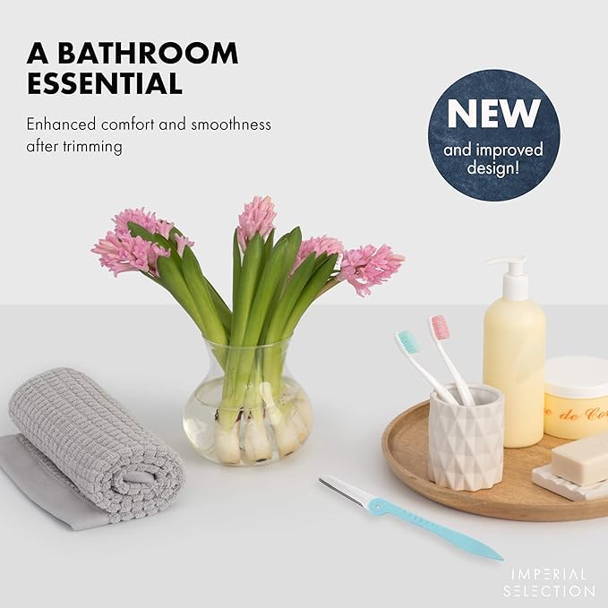 Eyebrow Razor | Facial Hair Remover Women | Dermaplaning Blades for Face | Eyebrow Hair Remover | Shaper & Razors Women | Free Eyebrow Pencil Black-BrightBean Baby