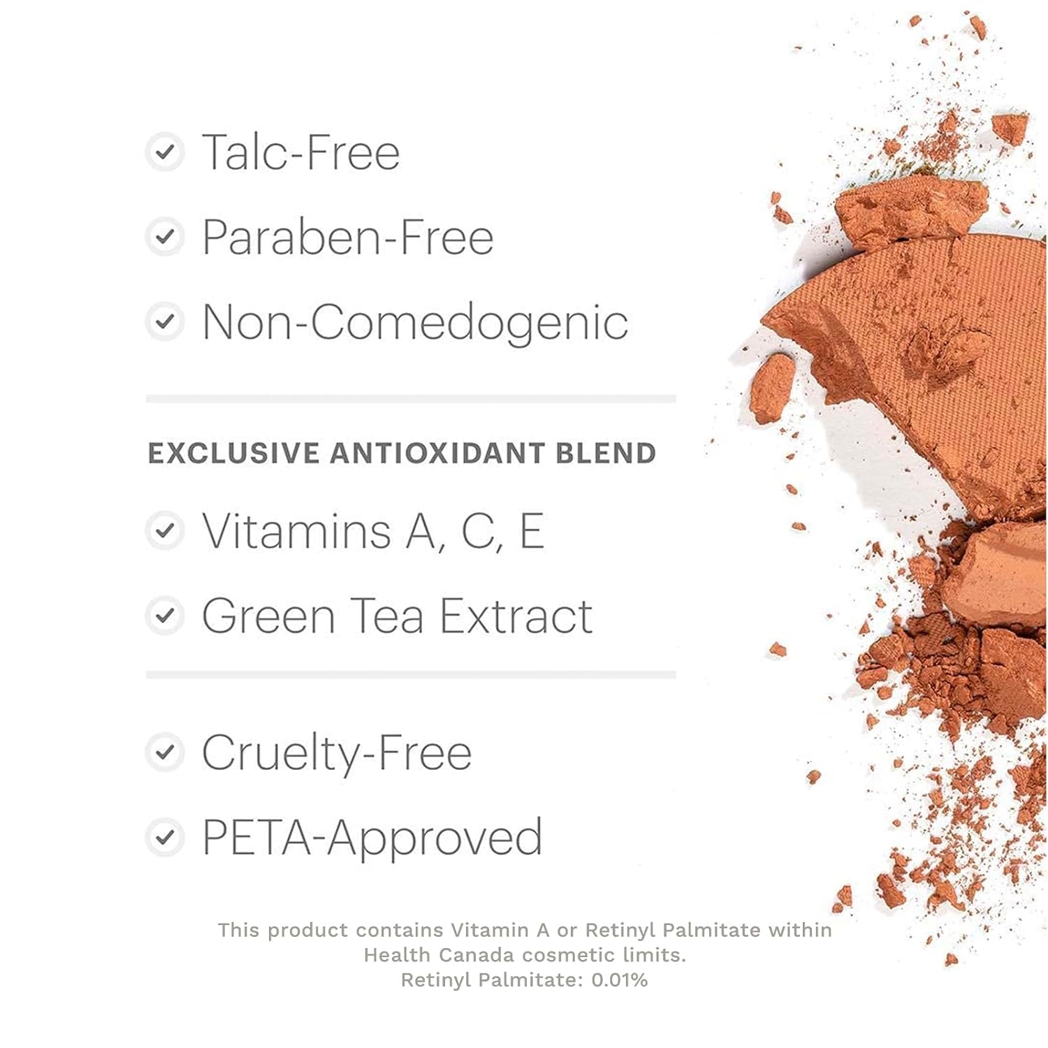 Glo Skin Beauty Pressed Base Powder Foundation Makeup (Natural Dark) - Flawless Coverage for a Radiant Natural, Second-Skin Finish-BrightBean Baby