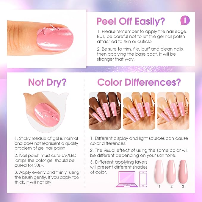 ROSALIND Cateye Gel Polish, 8 Colors Holographic Magnetic Cat Eye Gel Nail Polish Set with Magnet, Red Blue Purple Black Gel Polish Galaxy Collection Nail Art Gift DIY at Home-BrightBean Baby