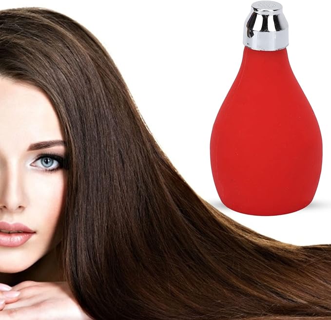 ZJchao Empty Spray Powder Bottle Hairdressing Spray Talcum Powder Prickly Heat Powder Silicone Squeeze Powder Bottle Red-BrightBean Baby