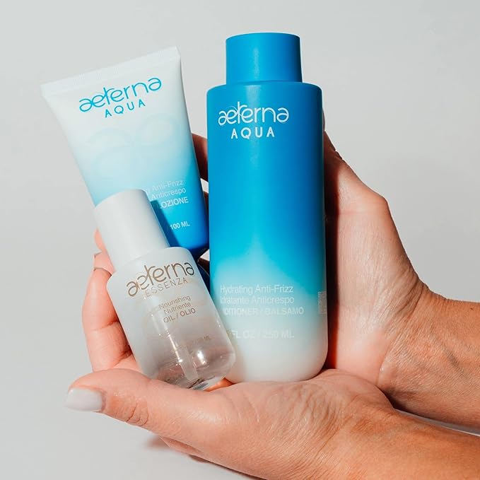 Aeterna ESSENZA - Nourishing Hair with Linseed & UV Protection - Lightweight, Non-Greasy Formula - Sulfates, Parabens & Silicones Free | For All Hair Types - 30 ml-BrightBean Baby