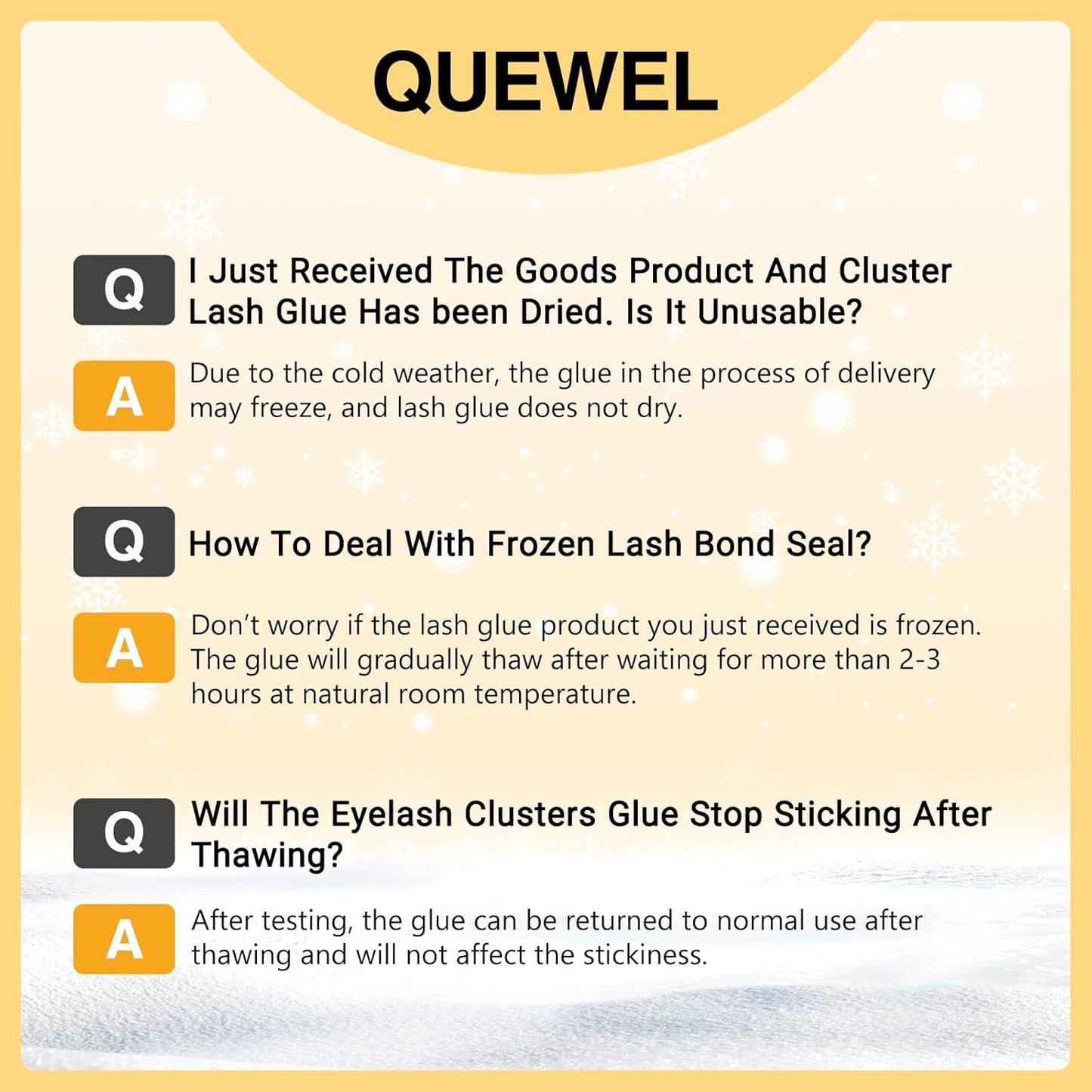 QUEWEL Lash Clusters Kit, Lashes Clusters Bond and Seal Waterproof, Eyelash Clusters Applicator Tool with Cluster Lashes Glue Remover for Natural Look DIY At Home(ZS-H01-kit)-BrightBean Baby
