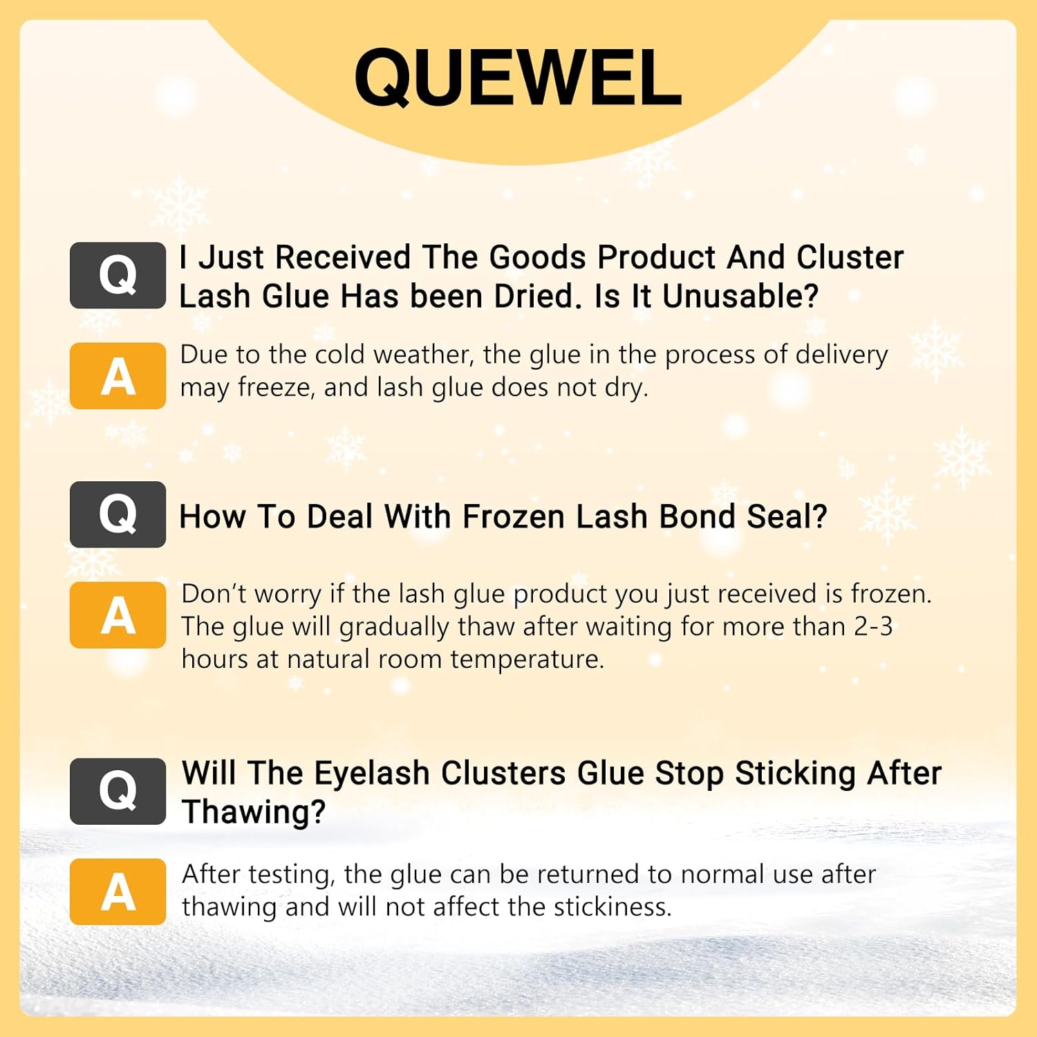 QUEWEL Lash Clusters Kit, Lashes Clusters Bond and Seal Waterproof, Eyelash Clusters Applicator Tool with Cluster Lashes Glue Remover for Natural Look DIY At Home(ZS-H01-kit)-BrightBean Baby