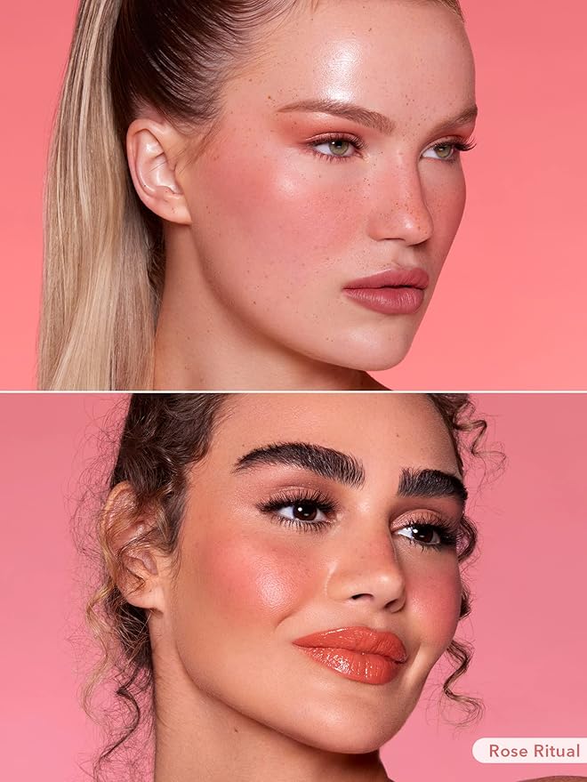 SHEGLAM Liquid Blush Makeup for Cheeks Matte Finish - Rose Ritual-BrightBean Baby
