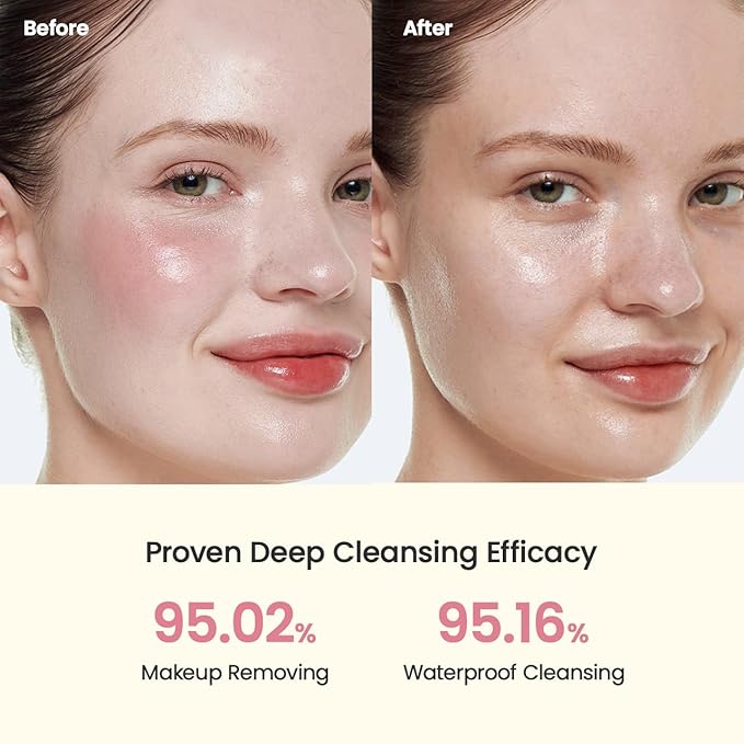 BIODANCE Collagen Cleansing Oil, Facial Oil Cleanser, Gentle Makeup Remover without Clogging Pores, Removes Bleackhed and Whitehead for Sensitive Skin, Oily Skin, Korean Skincareㅣ6.76 fl. oz. (200 ml)-BrightBean Baby