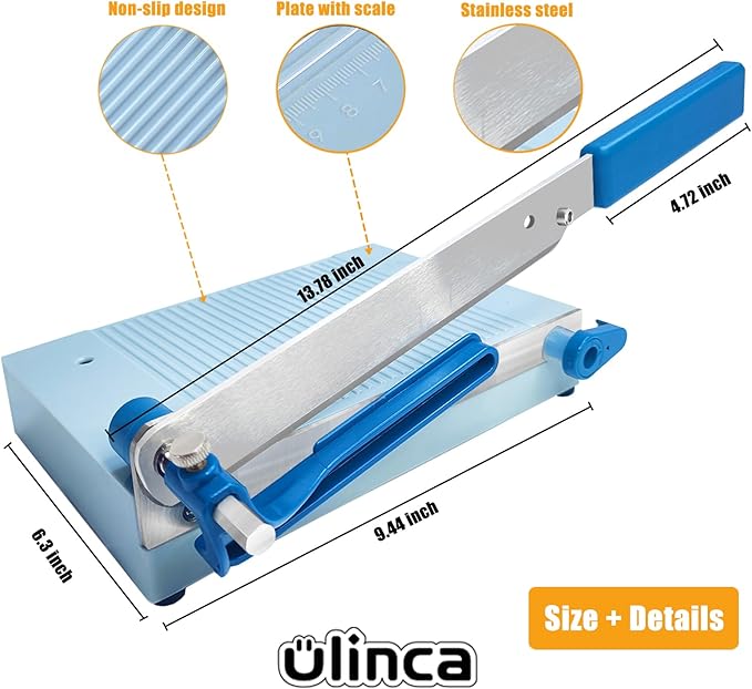 Cheese Slicer Cutter with Board, Adjustable Thickness function,Multipurpose Cheese Slicers for Block Cheese,Can Easily cutting Cheese, Strong Cutting Suitable for Cutting Sausage,spam,Cucumber, Jerky